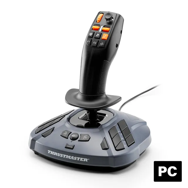 Thrustmaster SimTask FarmStick joystick PC 33 boutons