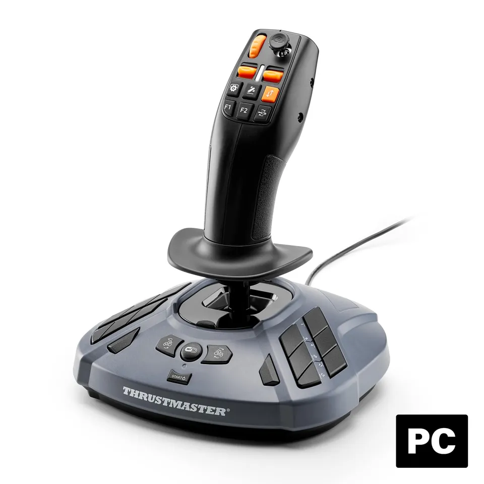 Thrustmaster SimTask FarmStick joystick PC 33 boutons
