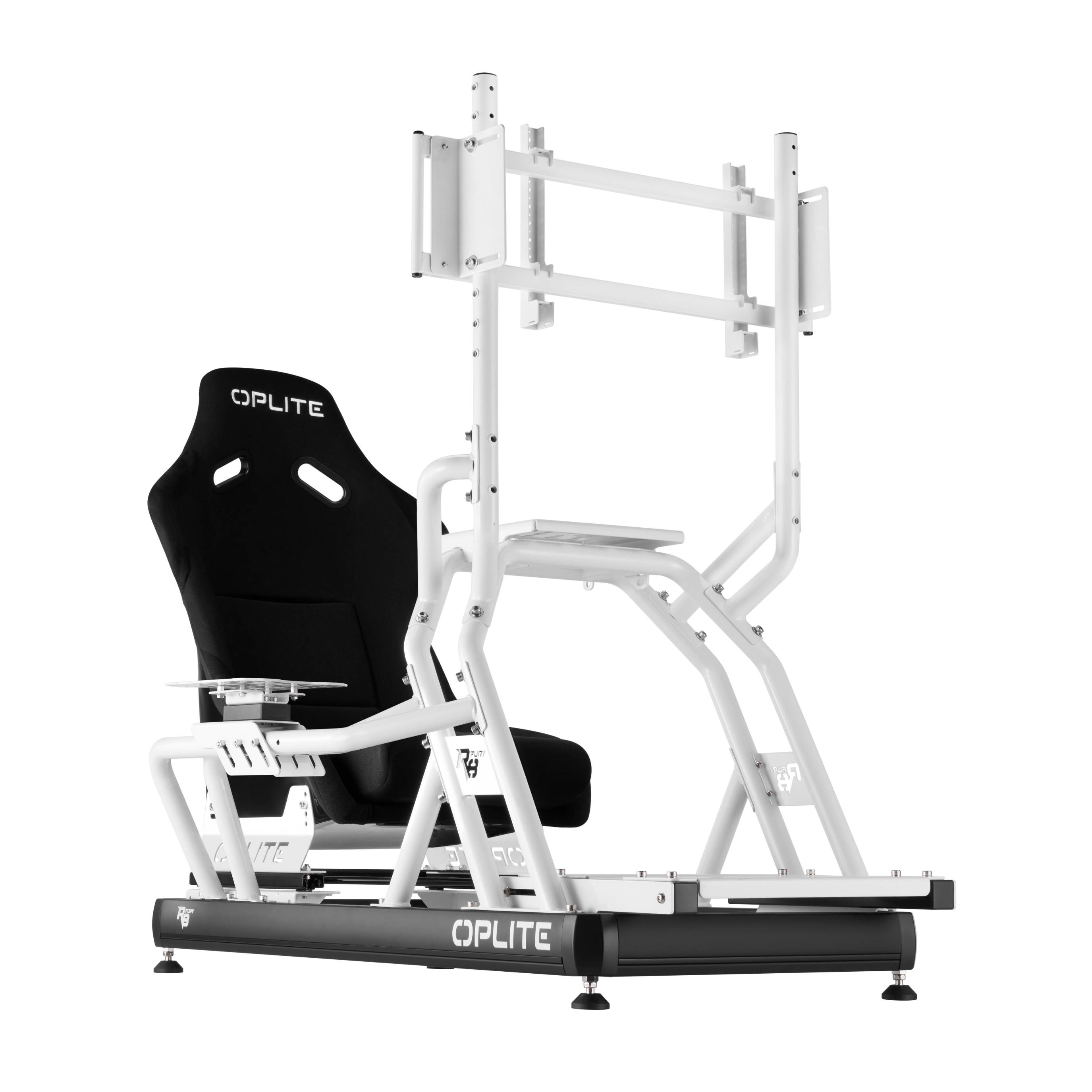 OPLITE R8 Single Monitor Mount Blanc Support Écran 57"