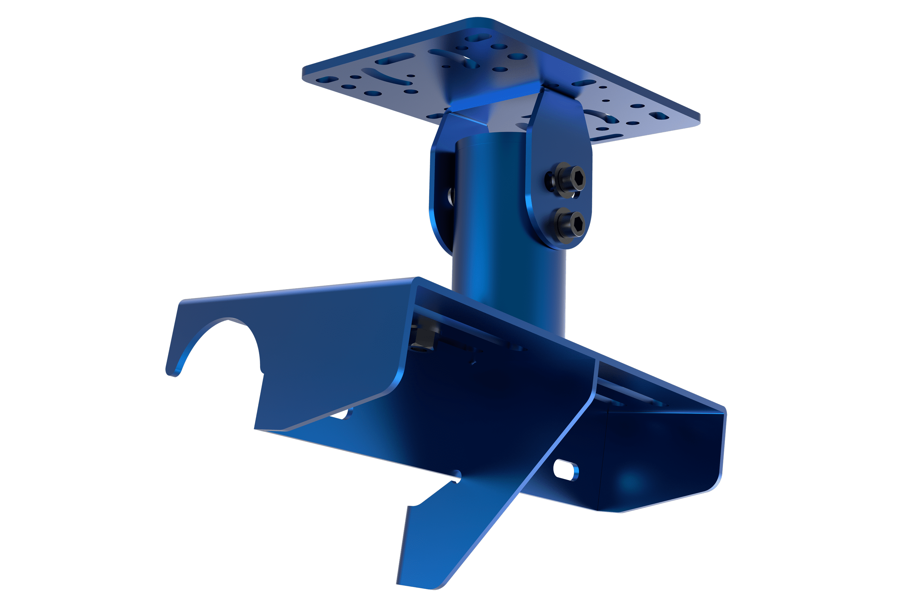 Trak Racer TRX Support Levier Vitesse Bleu Alpine Universel