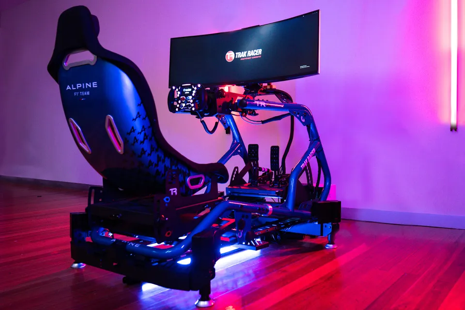 Trak Racer TRX Alpine Racing Spec 3 cockpit simulateur pré-monté
