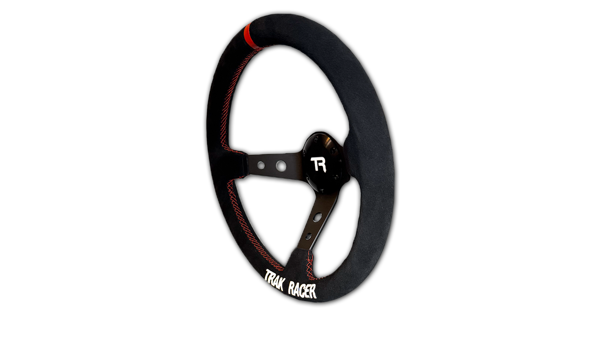 Trak Racer volant drift deep-dish 350mm suède 70mm
