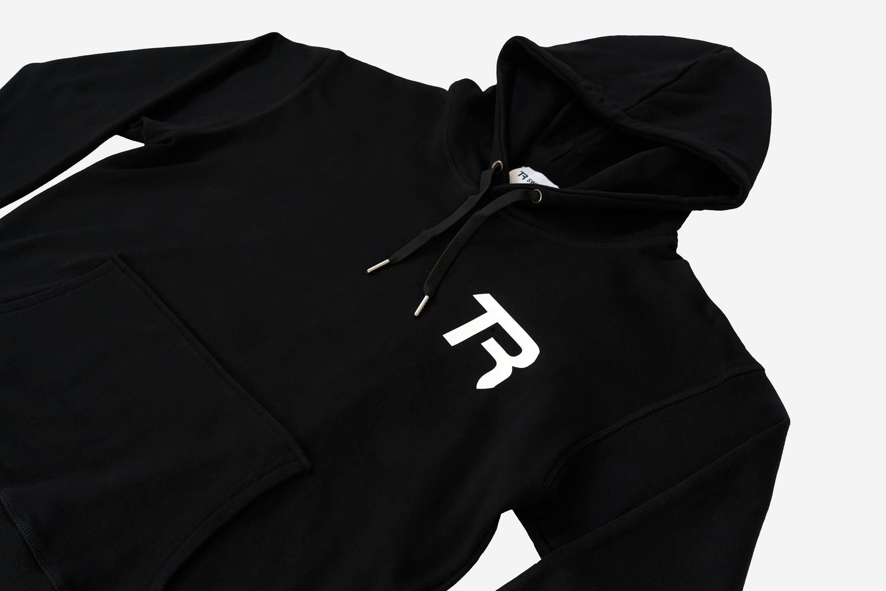 Trak Racer TR Sweat à Capuche Coton Noir Taille M