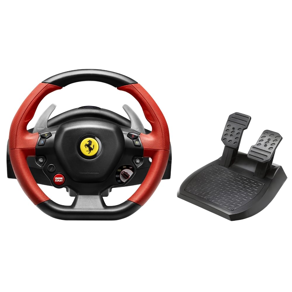Thrustmaster Ferrari 458 Spider Volant Xbox avec Pédales