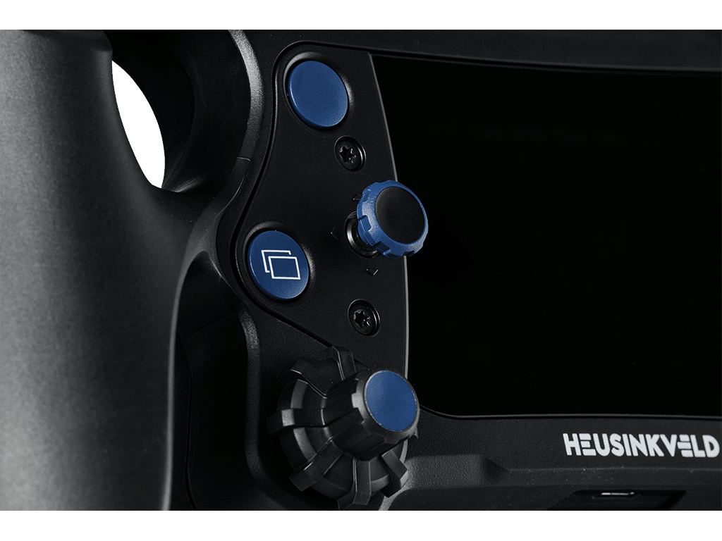 Heusinkveld One volant simracing sans fil palettes magnétiques