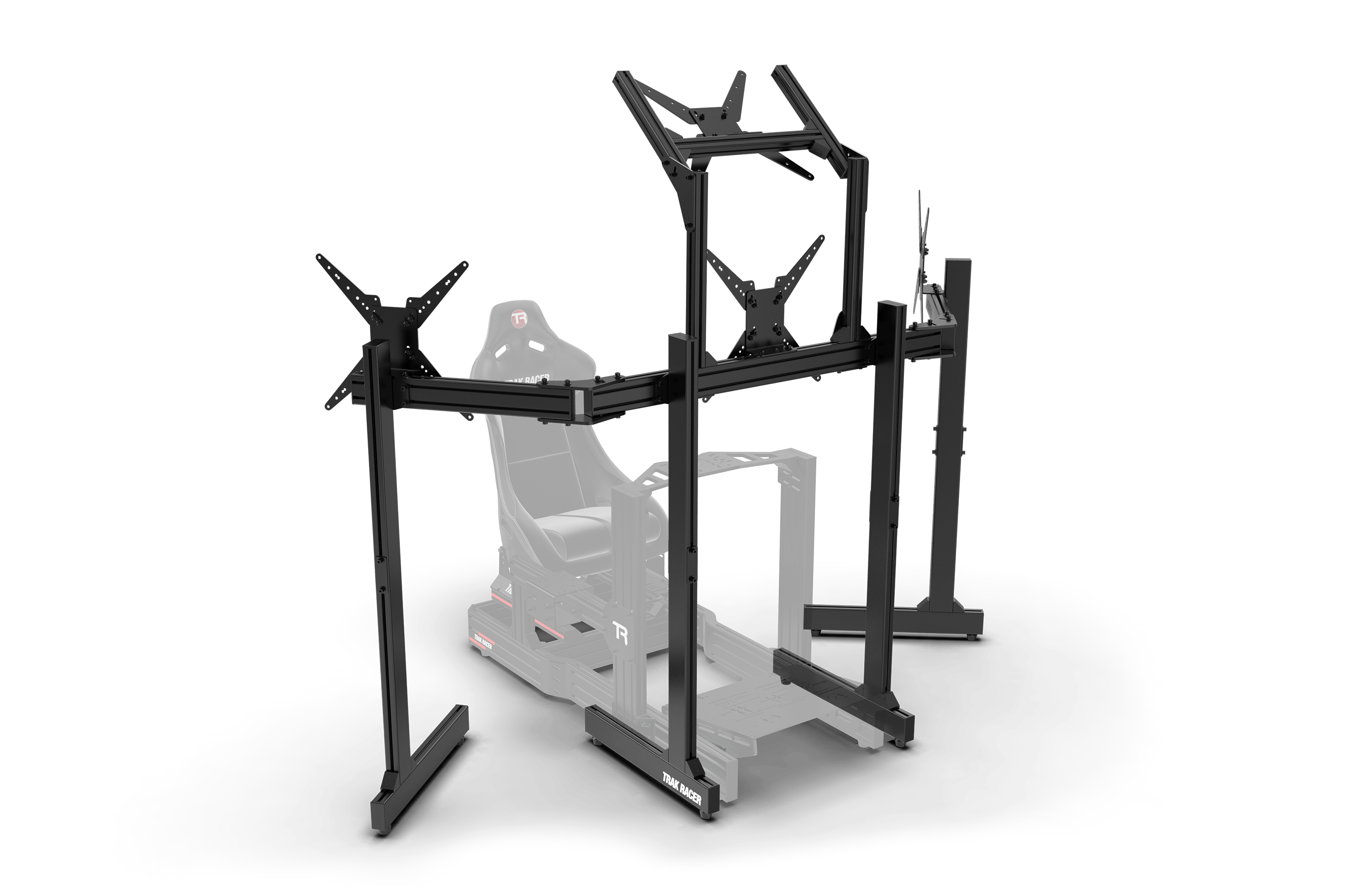 Trak Racer TR80S support 4 écrans 55" autoportant
