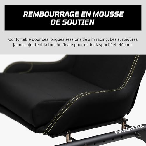 Fanatec CSL siège baquet assise cockpit noir 7kg