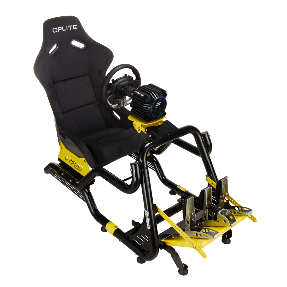 OPLITE GTR S8 Elite cockpit simracing jaune 20 Nm