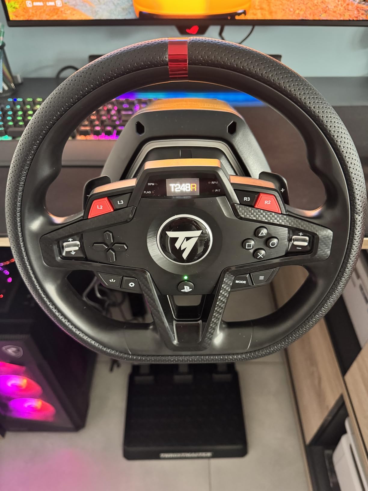 Thrustmaster T248R volant + pédalier T3PM 3,1 Nm PS5 PC