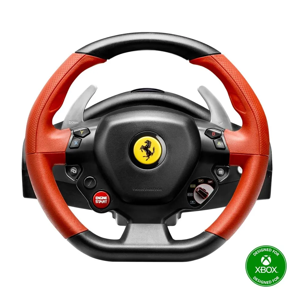 Thrustmaster Ferrari 458 Spider Volant Xbox avec Pédales