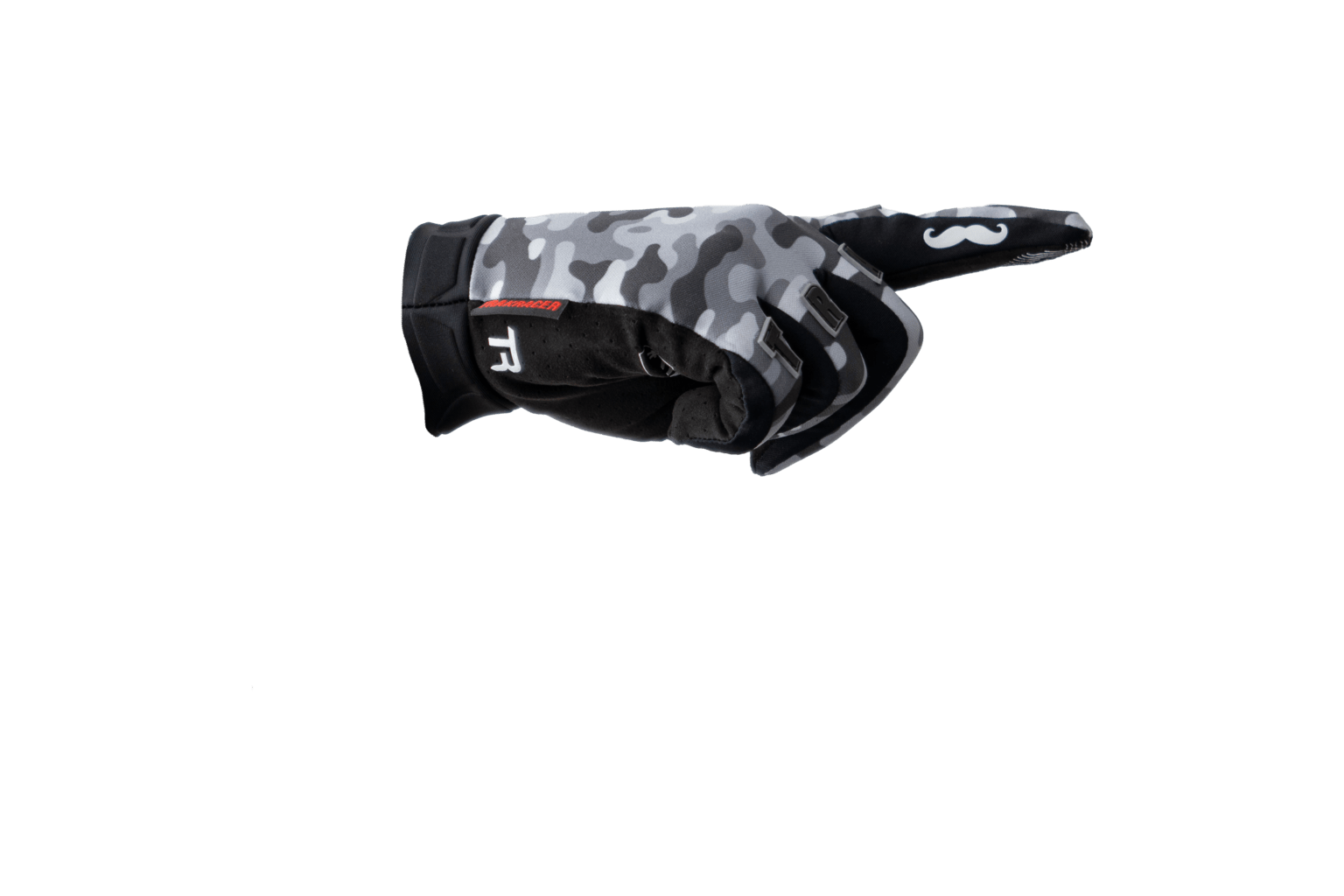 Trak Racer Gants simracing gris camo tactile taille S
