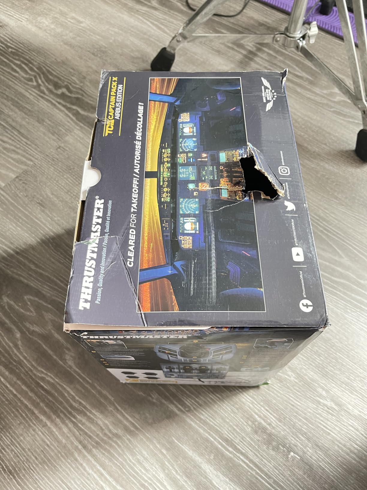 Thrustmaster TCA Captain Pack X Airbus joystick + quadrant Xbox PC