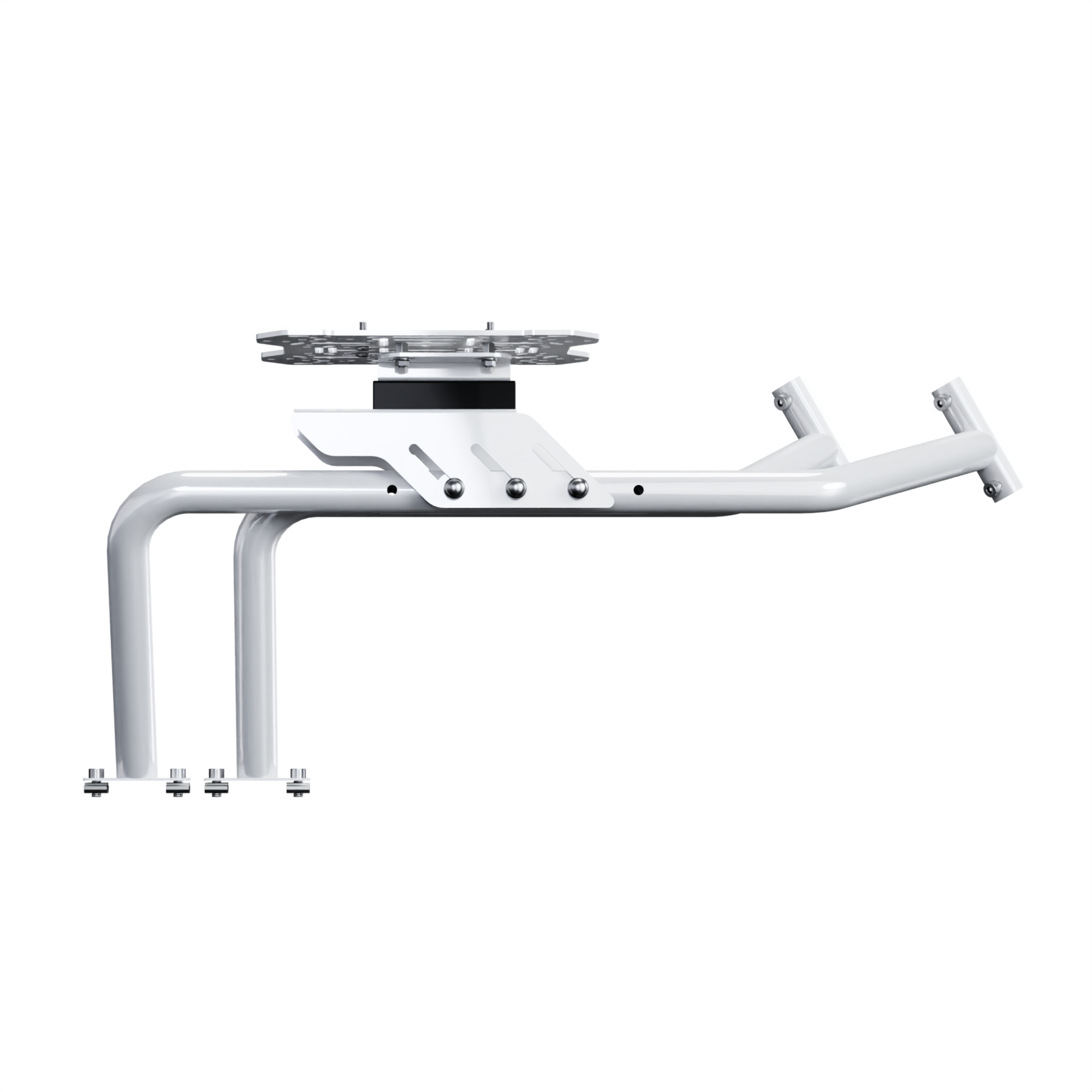 Oplite R8 Gear Shift Handbrake support blanc Fury acier
