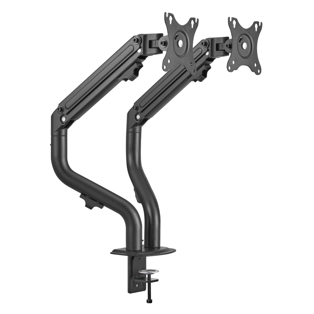 OPLITE MT10 Bras Double Écran 32 Pouces VESA Ressort