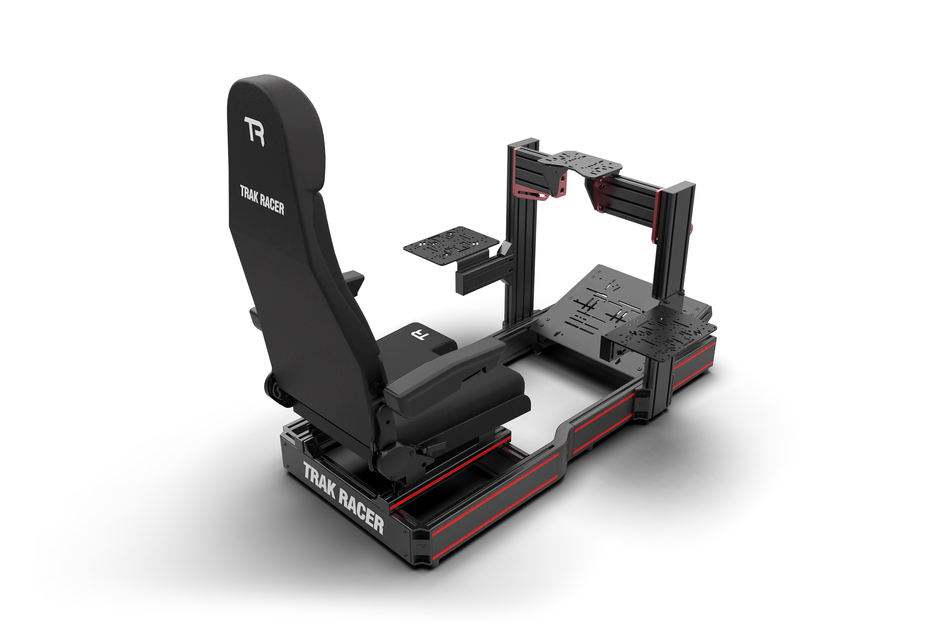 Trak Racer TR120S cockpit flight + siège vol alu