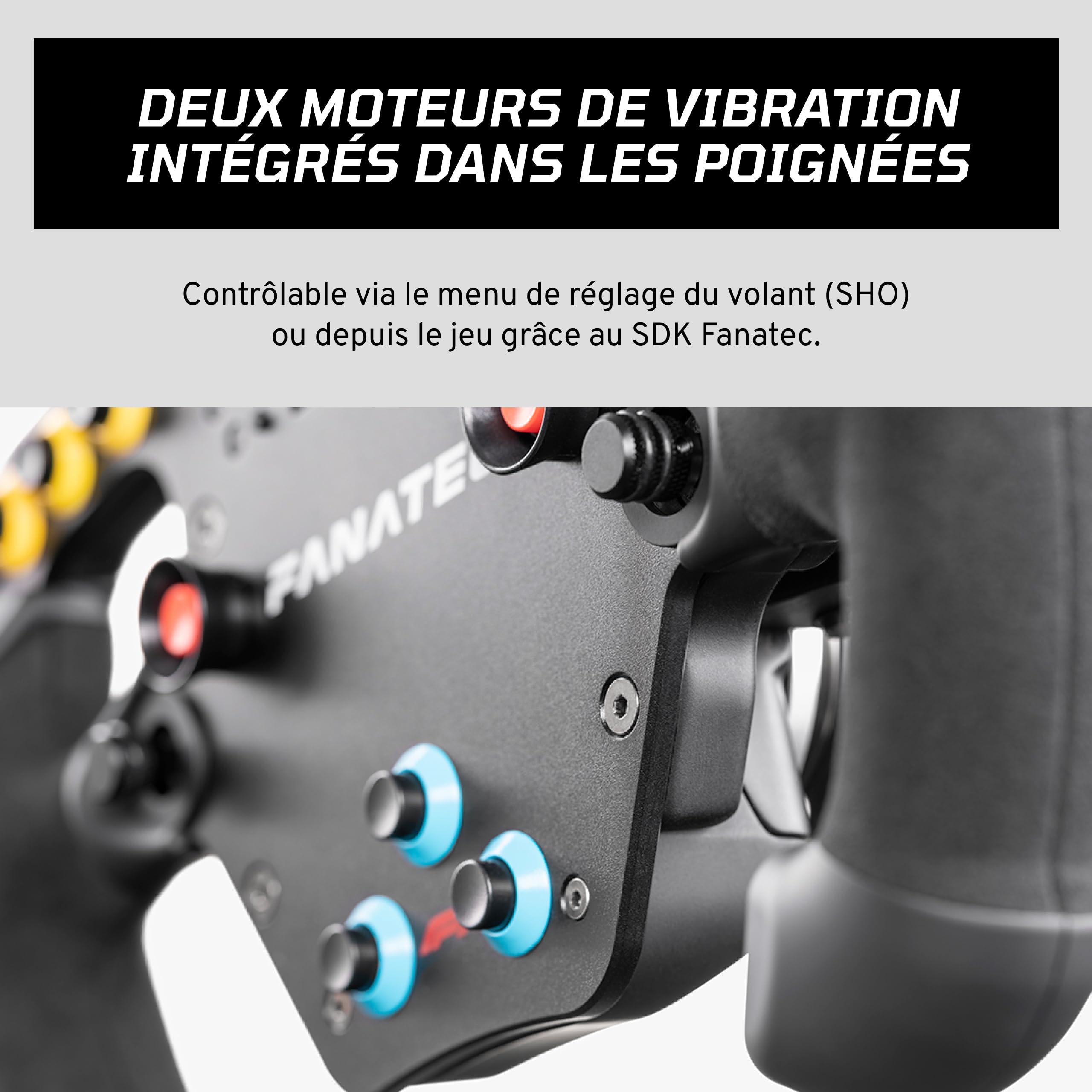 Fanatec ClubSport F1 Esports V2 volant 270mm Alcantara