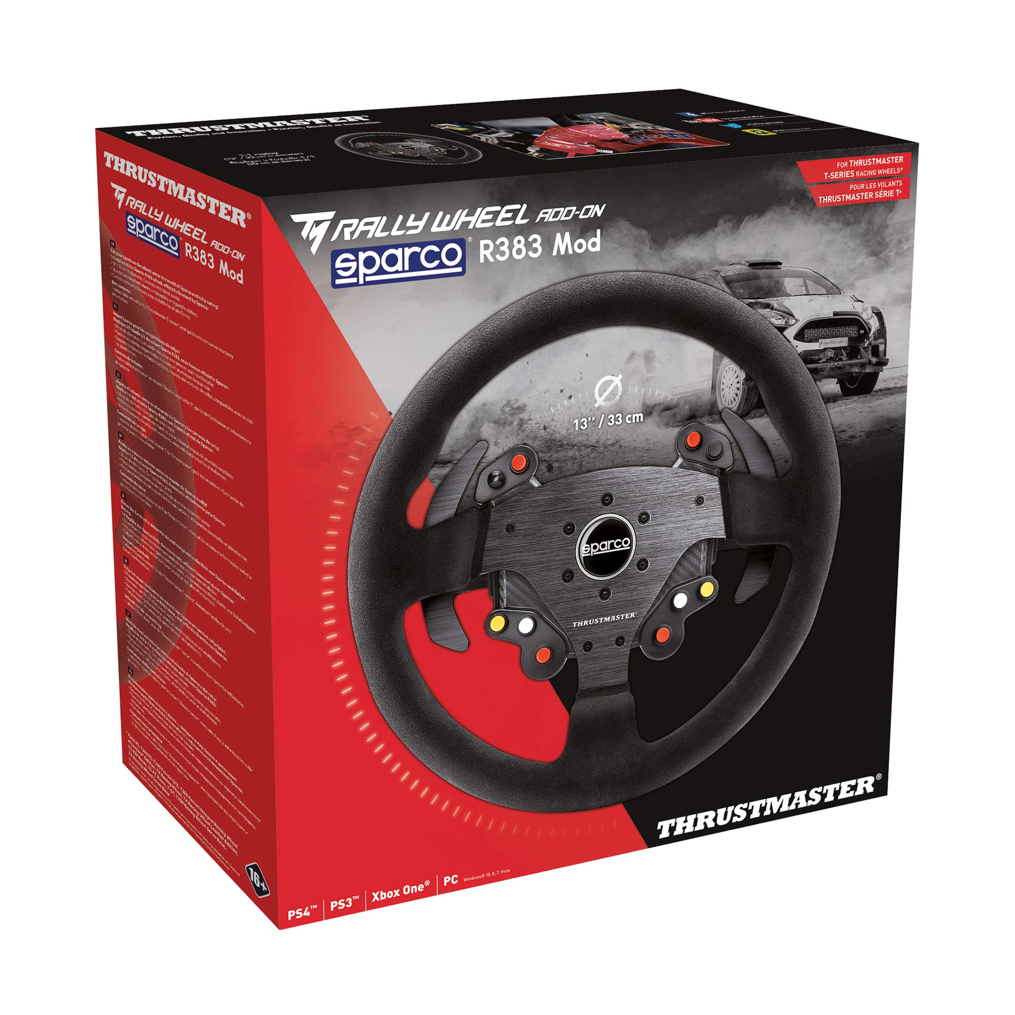 Thrustmaster EVO Racing Sparco R383 Mod volant rallye 33 cm