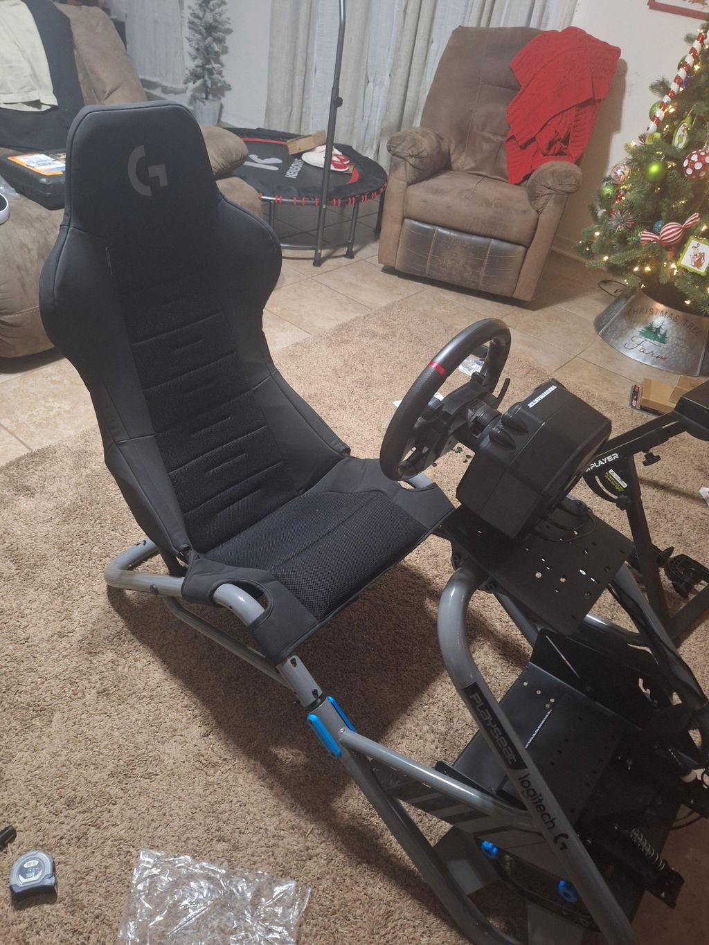 Playseat Trophy Cockpit Simracing Noir Black