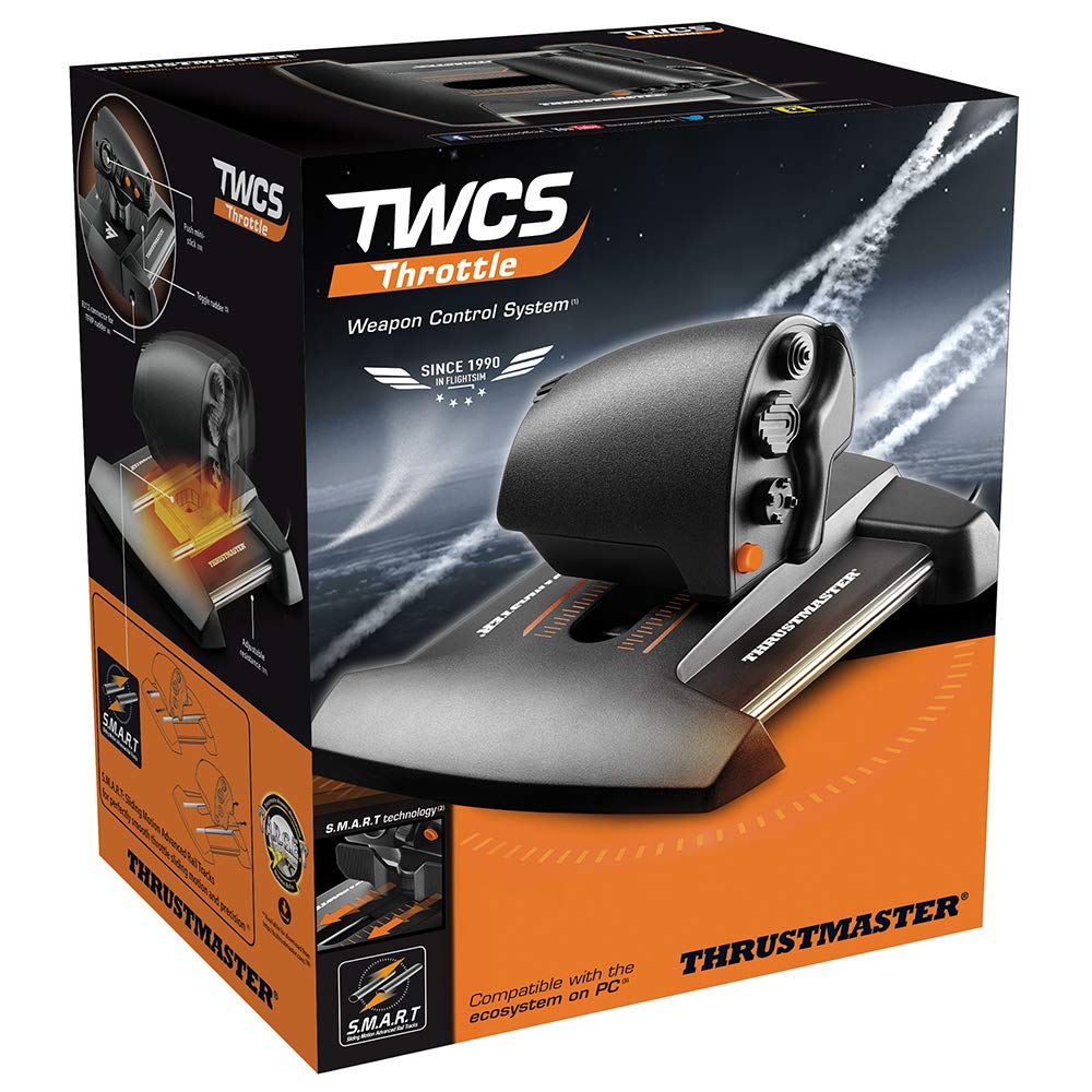 Thrustmaster T.16000M FCS TWCS manette des gaz PC 14 boutons