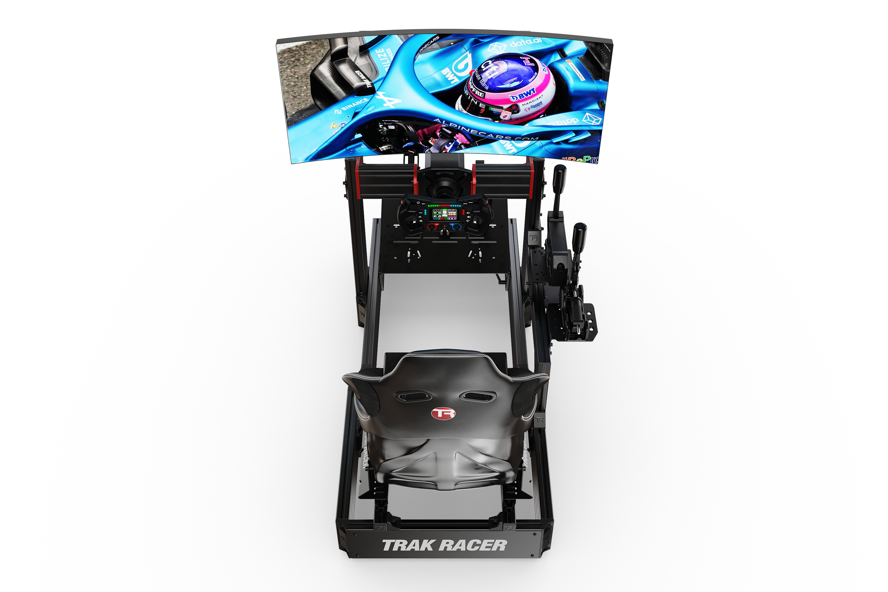 Trak Racer TR80S Support écran simple 60" intégré