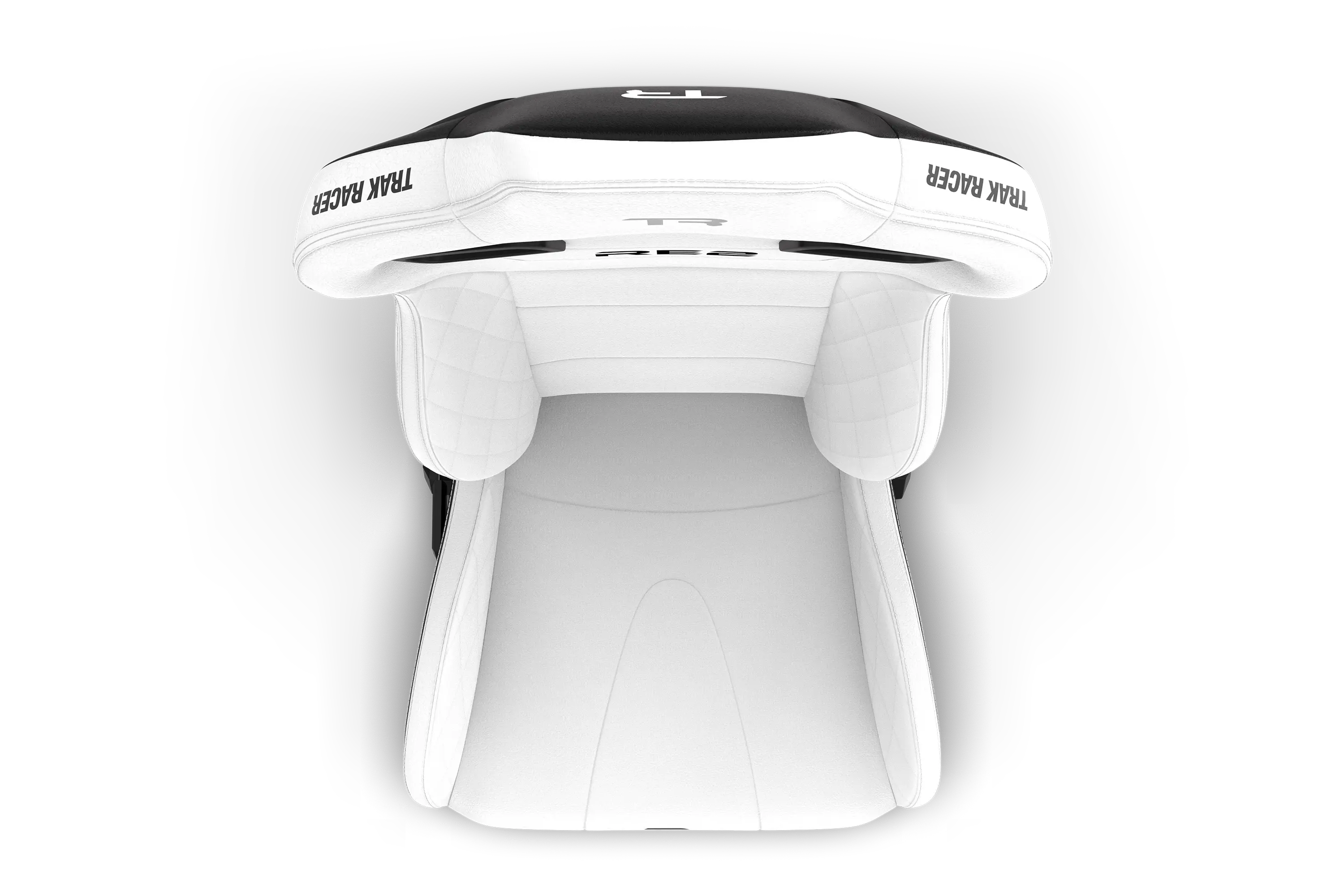 Trak Racer RE2 siège inclinable blanc cuir diamant double lock