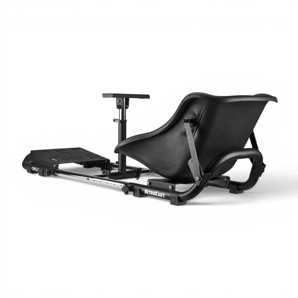 OPLITE NitroKart Black V2 cockpit simracing baquet noir