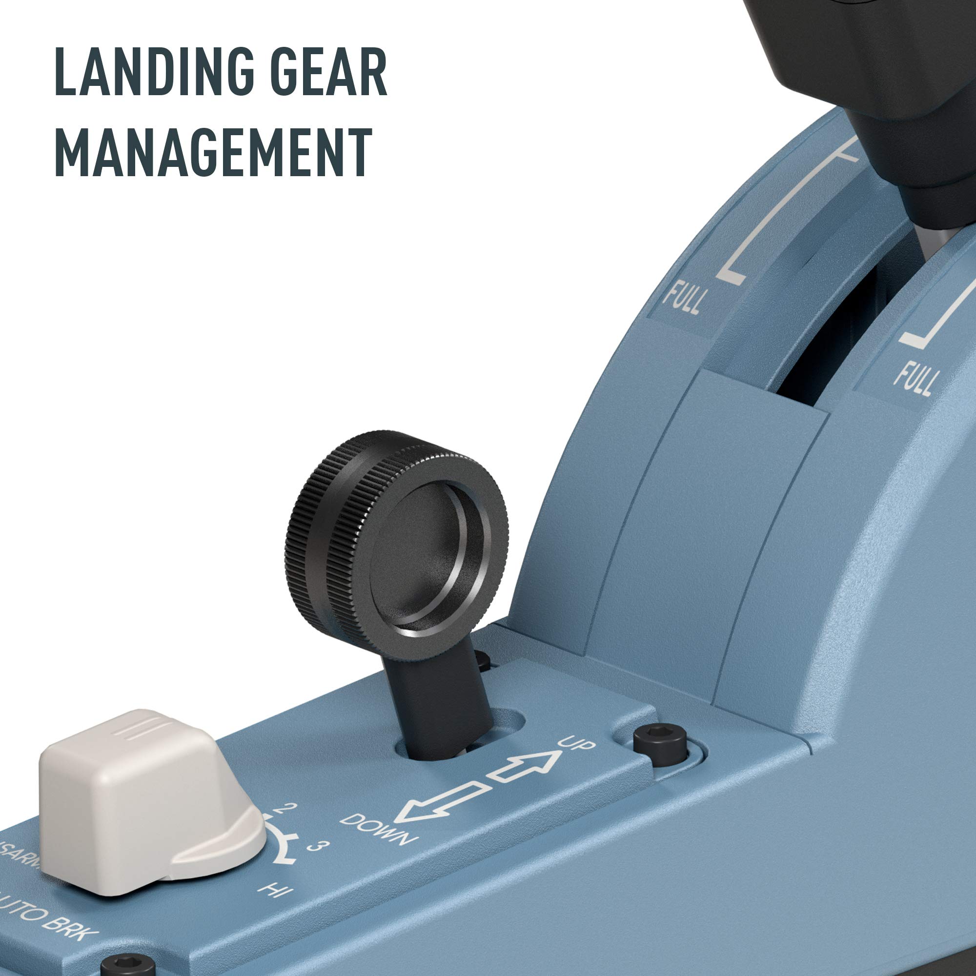 Thrustmaster TCA Quadrant Add-On Airbus Edition manette volets PC