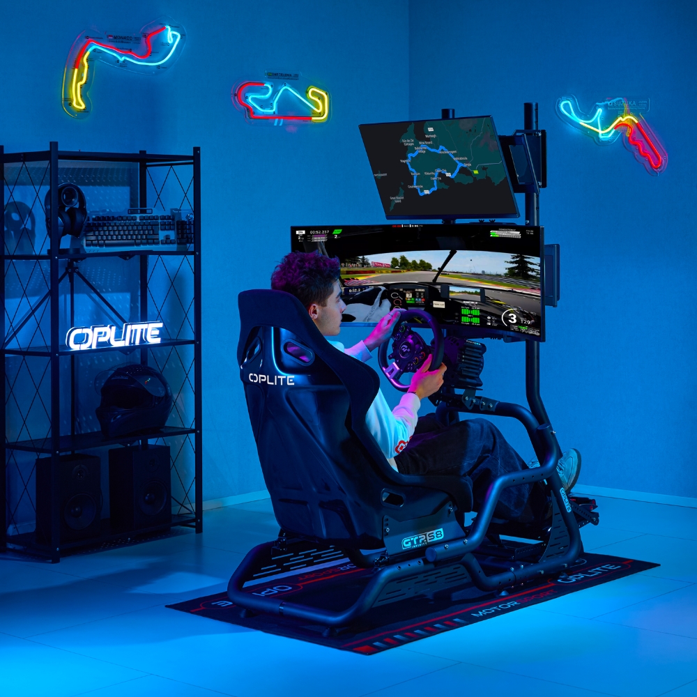 Oplite GTR S8 Monitor Stand E-Sport support écran noir