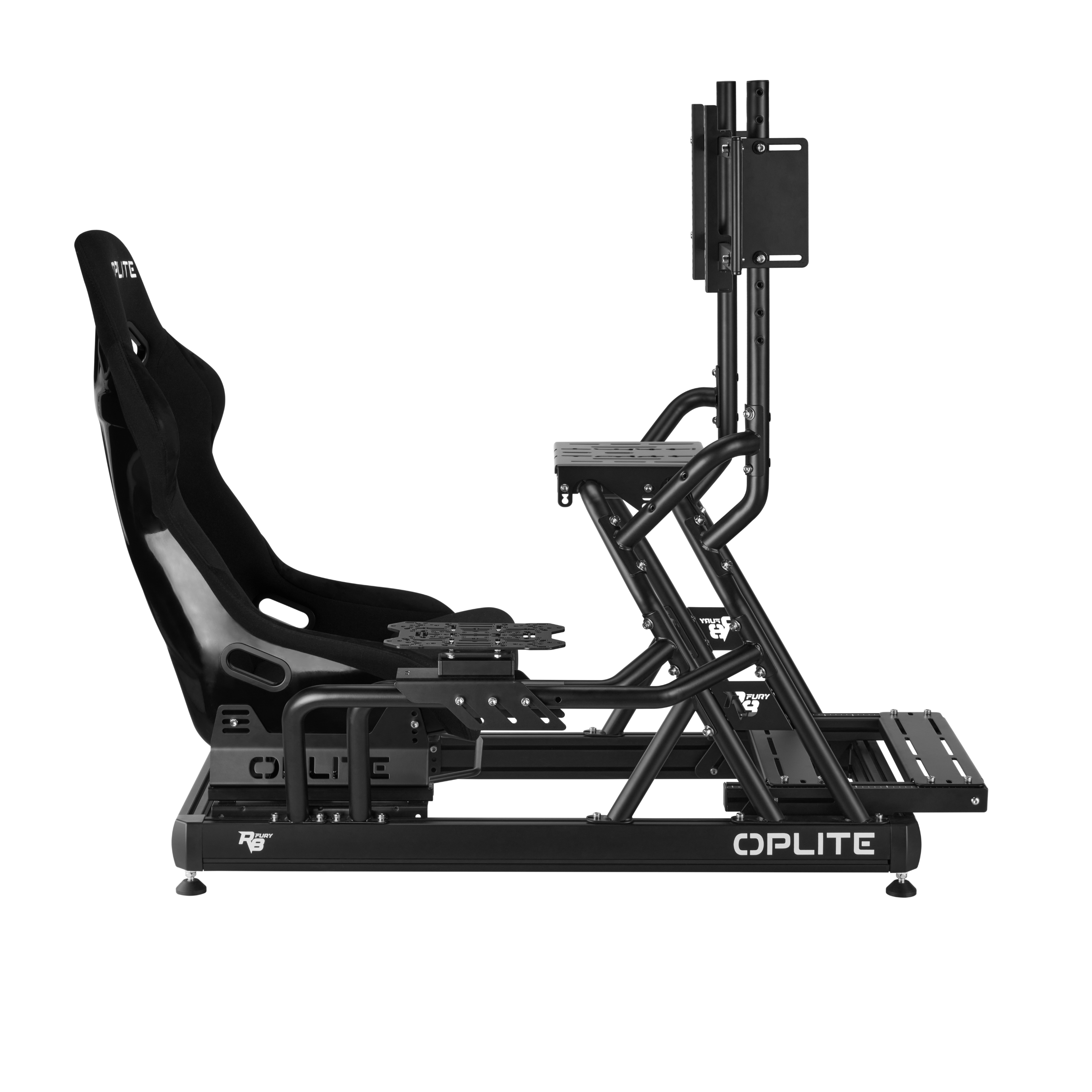 OPLITE R8 Single Monitor Mount support écran noir + ScreenLock Pro