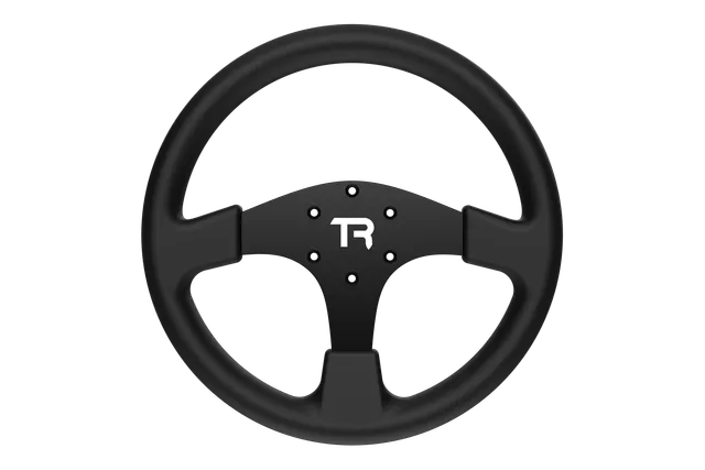 Trak Racer TR80S Volant Rond 330mm Alu Silicone