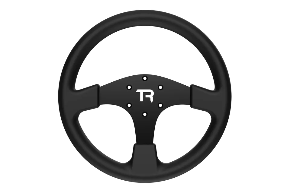 Trak Racer TR80S Volant Rond 330mm Alu Silicone