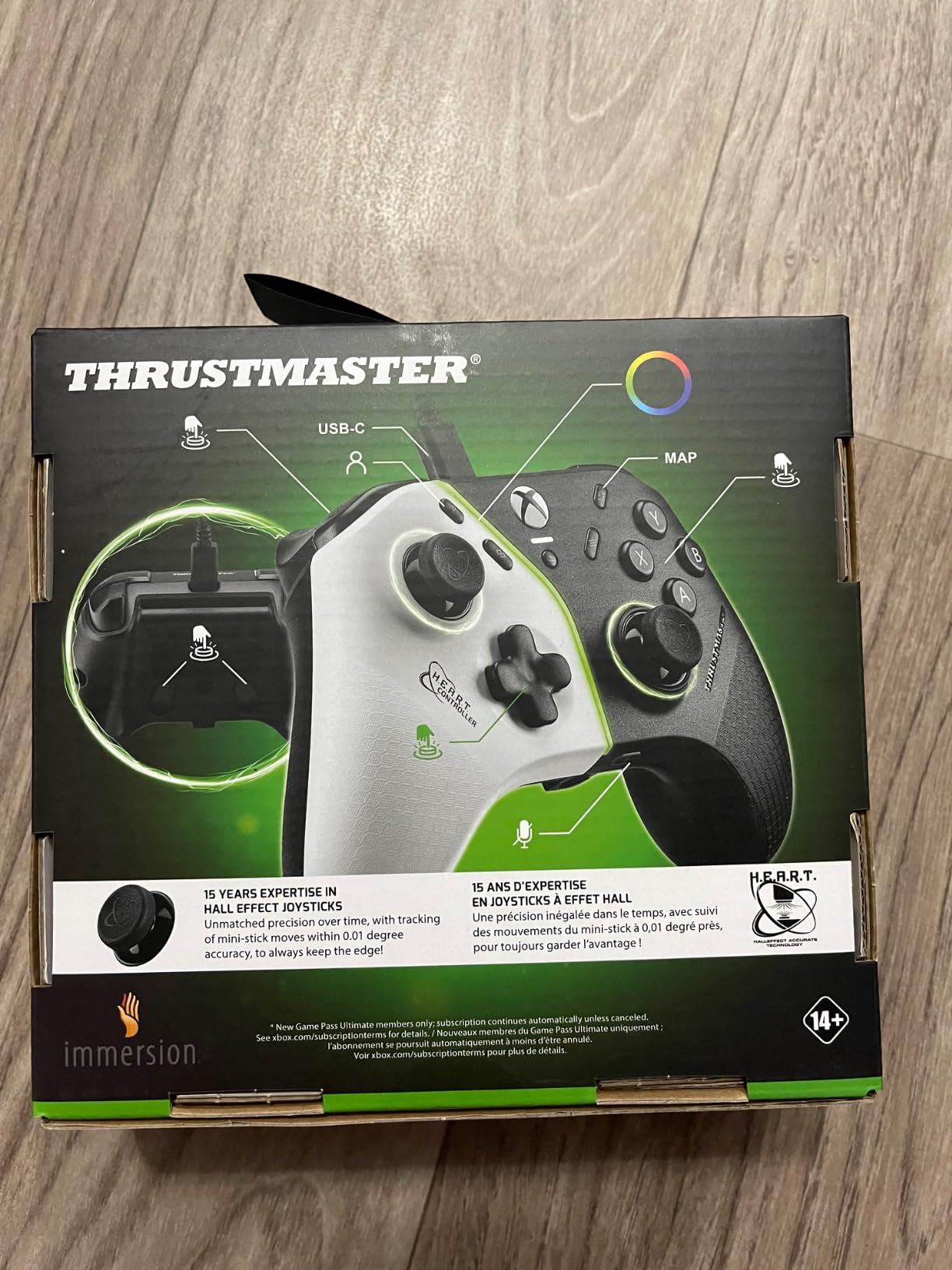 Thrustmaster HEART manette filaire Xbox PC Hall Effect