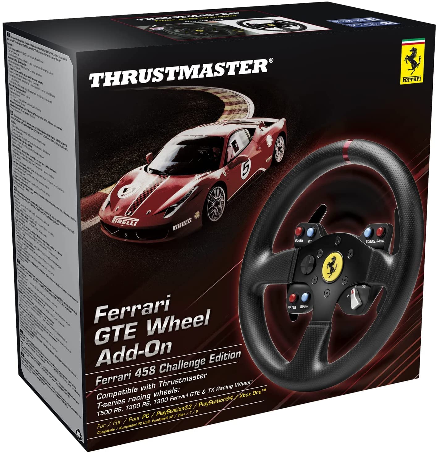 Thrustmaster TM Leather 28 GT roue cuir détachable 28 cm