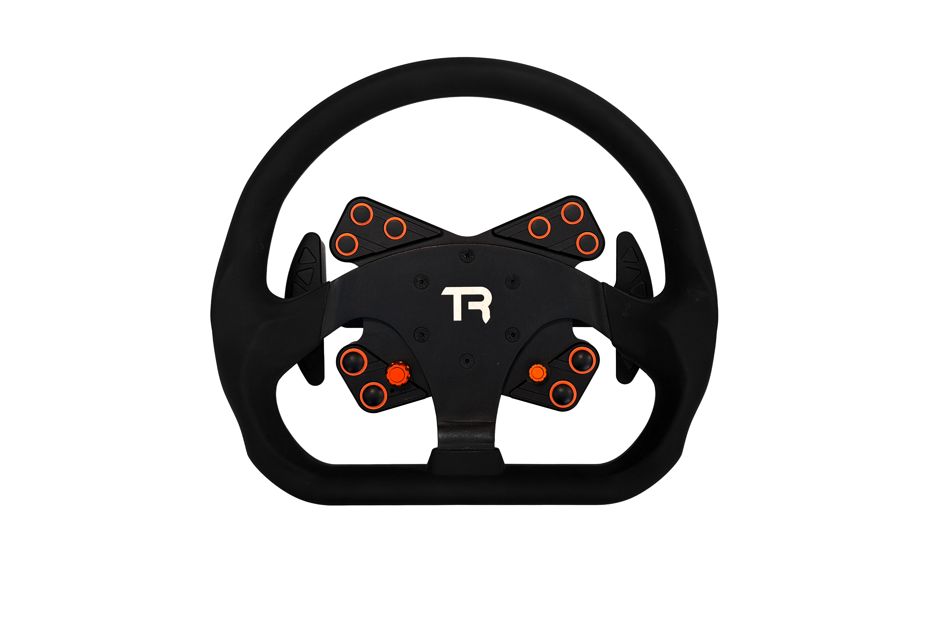 Trak Racer TR80S Volant GT 330mm Méplat Alu Silicone