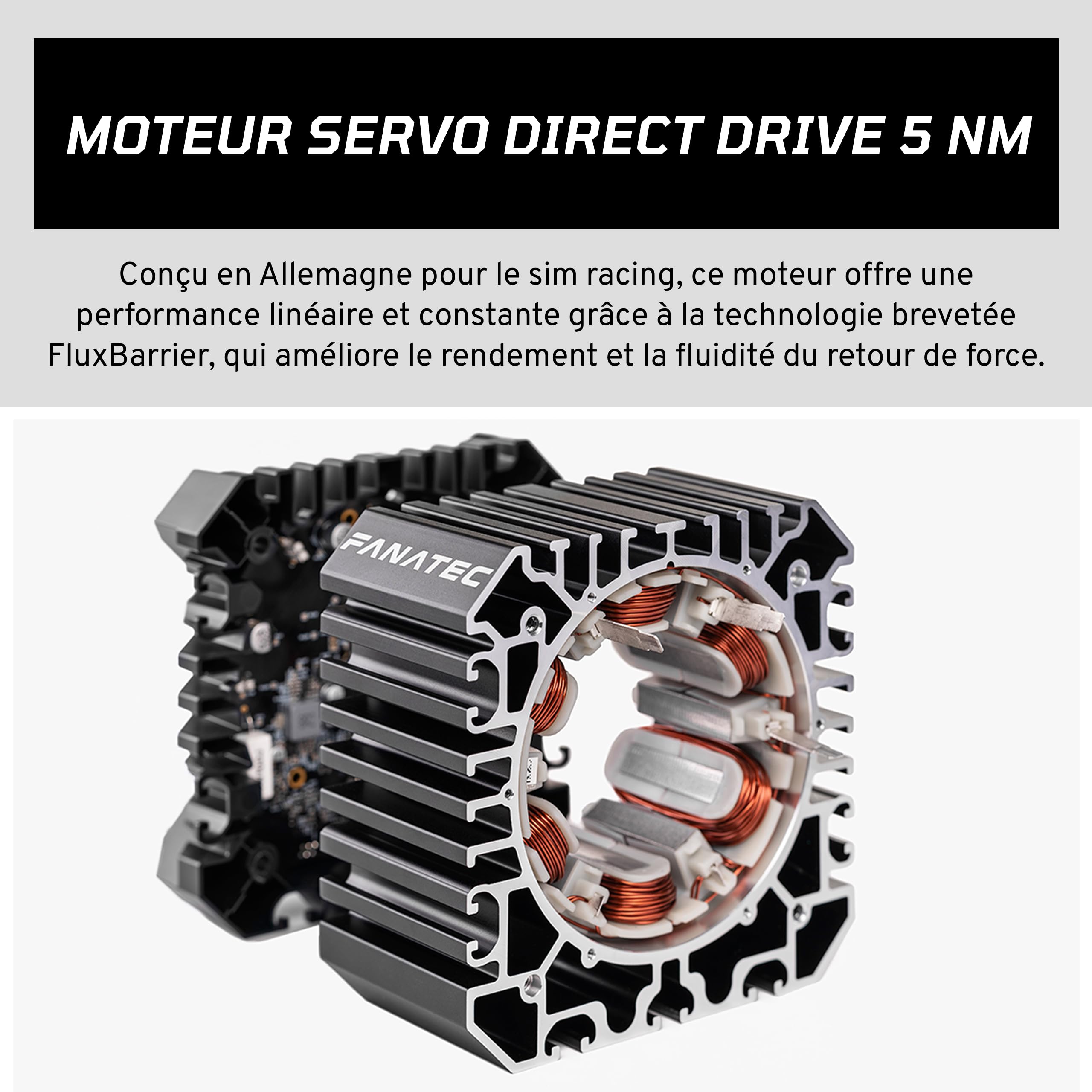 Fanatec CSL DD base direct drive 5 Nm PC QR2
