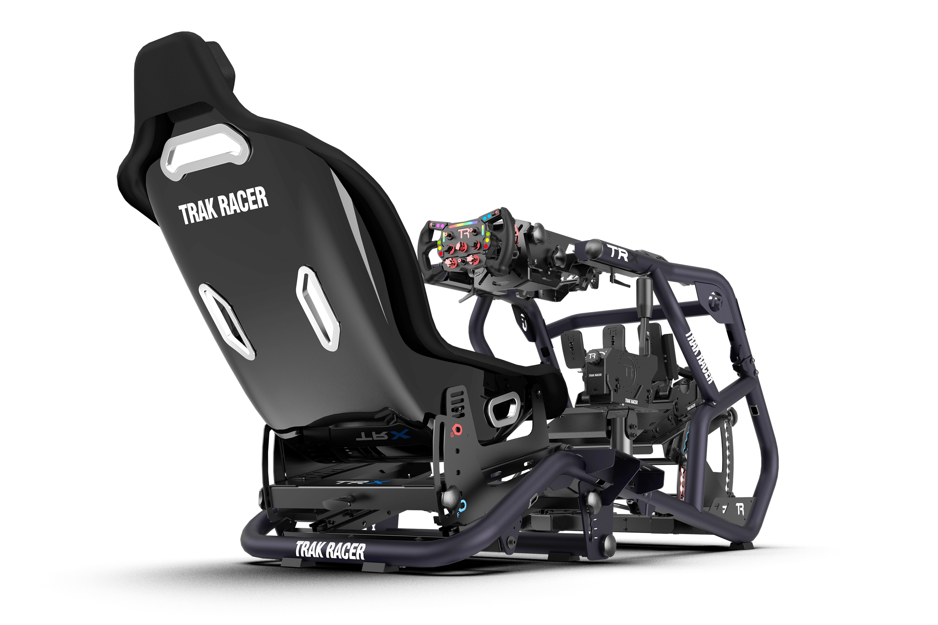 Trak Racer TRX V2 cockpit simulateur bleu Bull