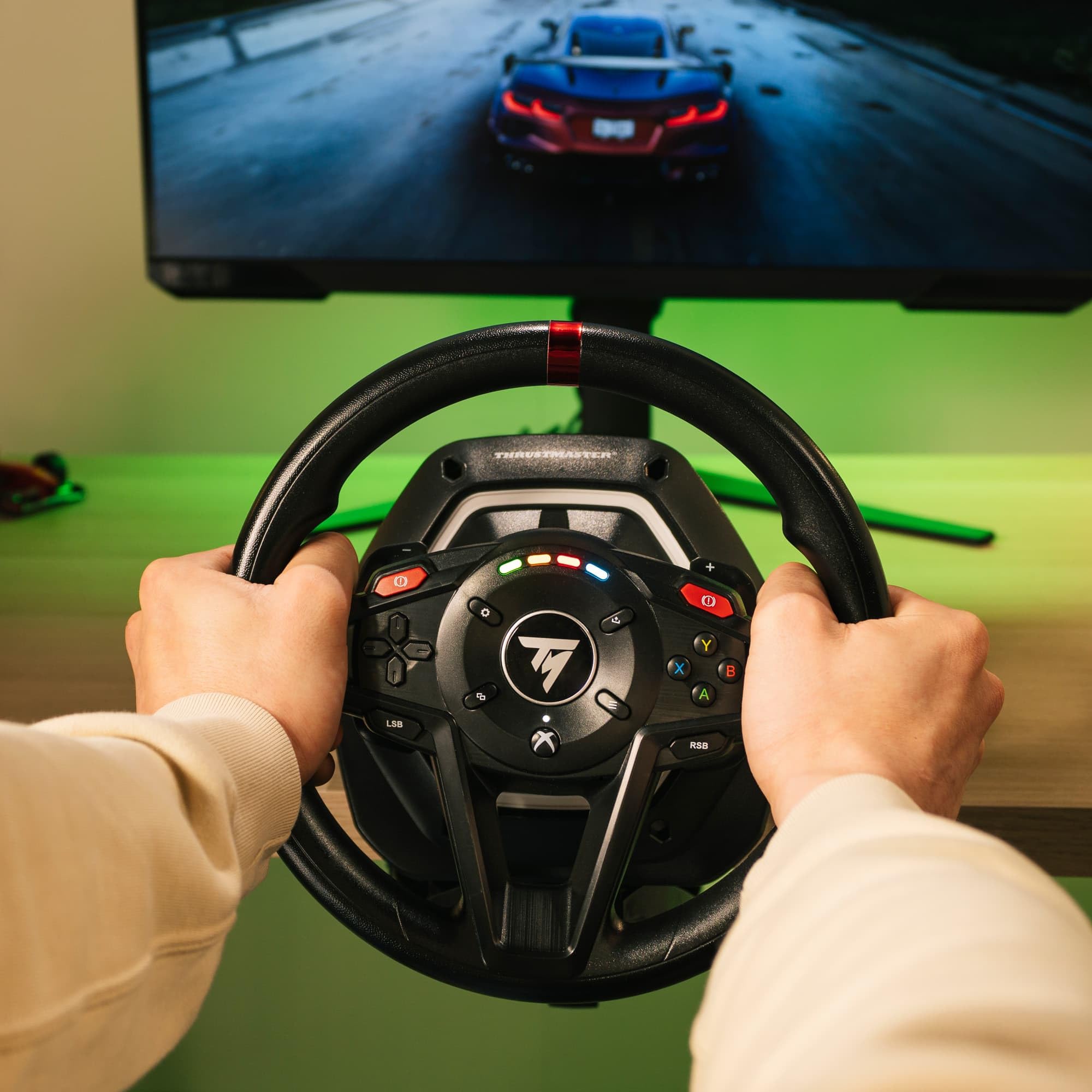 Thrustmaster T128 volant retour de force Xbox/PC + pédalier