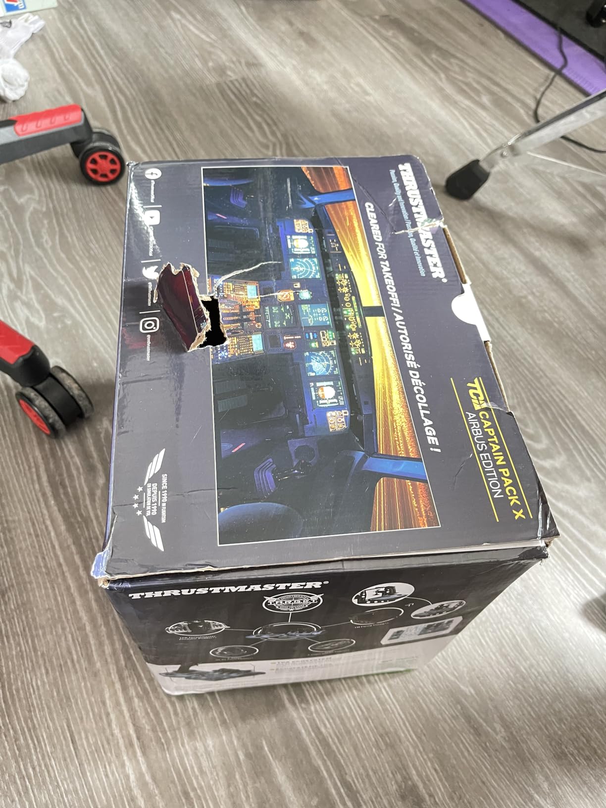 Thrustmaster TCA Captain Pack X Airbus joystick + quadrant Xbox PC