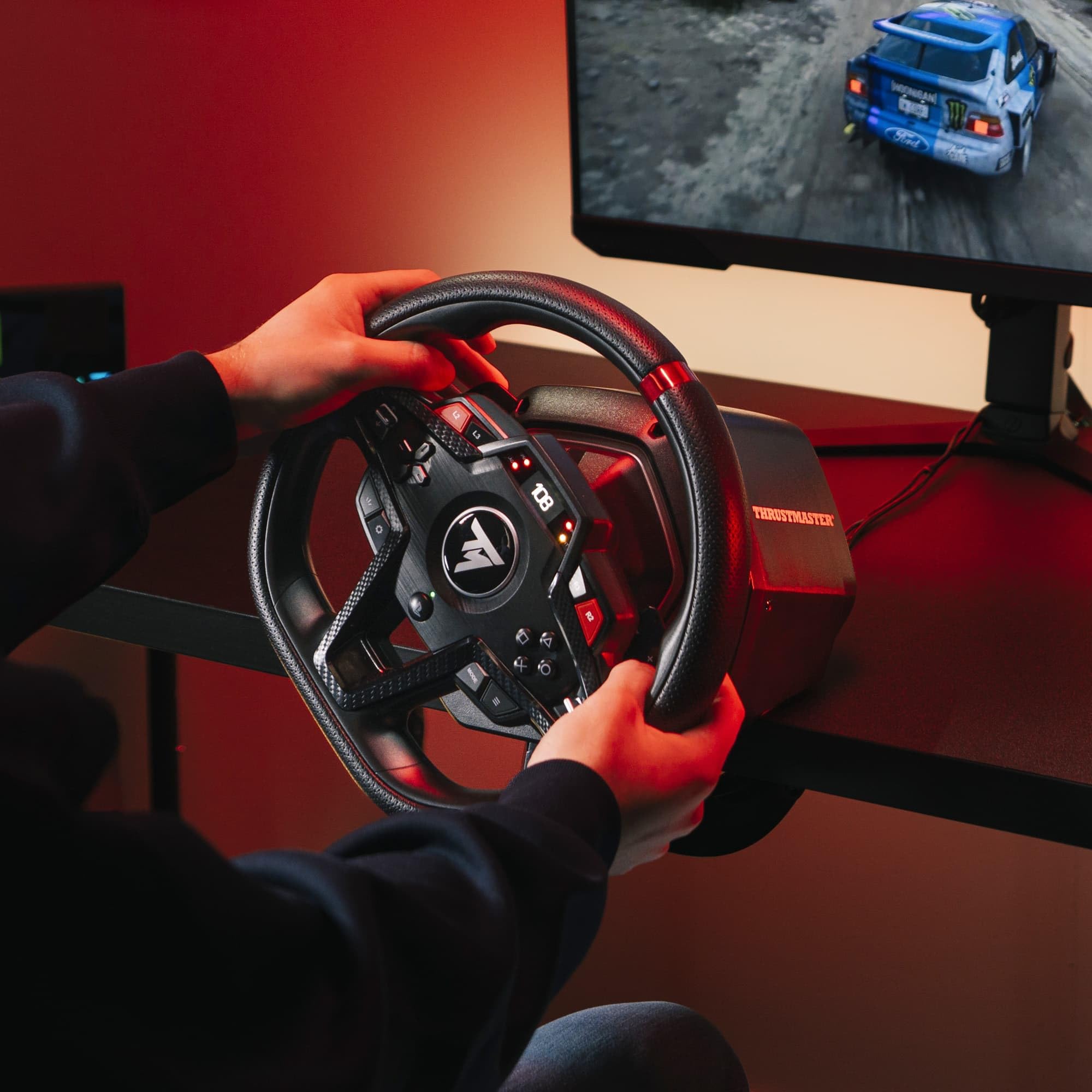 Thrustmaster T248R volant + pédalier T3PM 3,1 Nm PS5 PC
