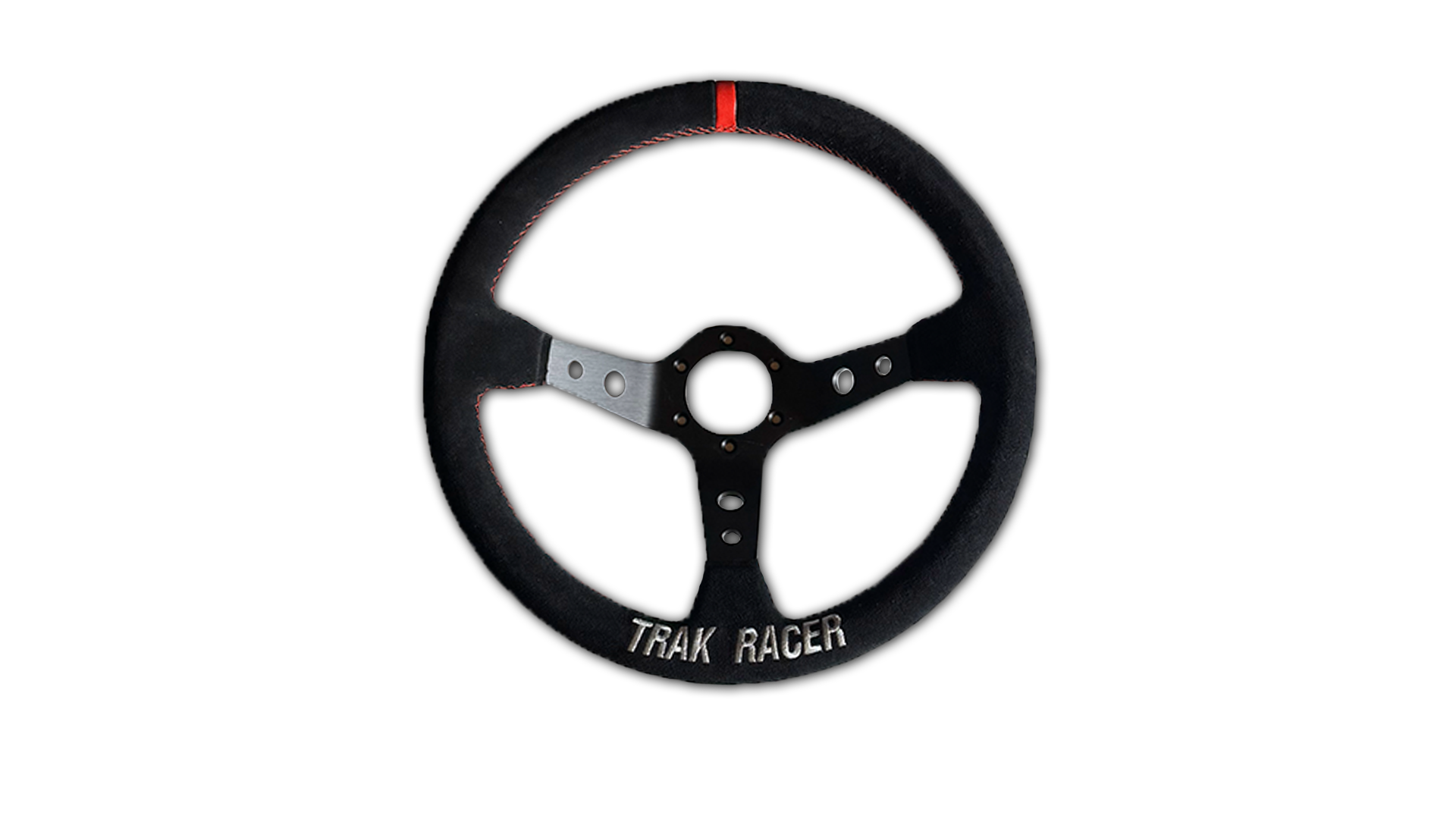Trak Racer volant drift deep-dish 350mm suède 70mm