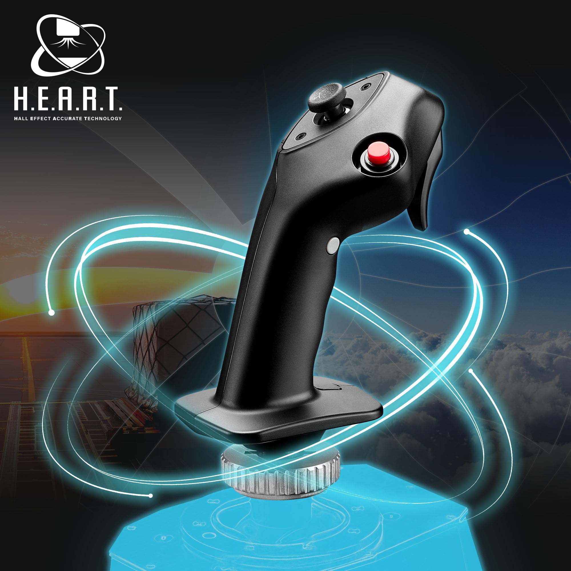 Thrustmaster TCA Airbus Add-On Grip manche joystick A300