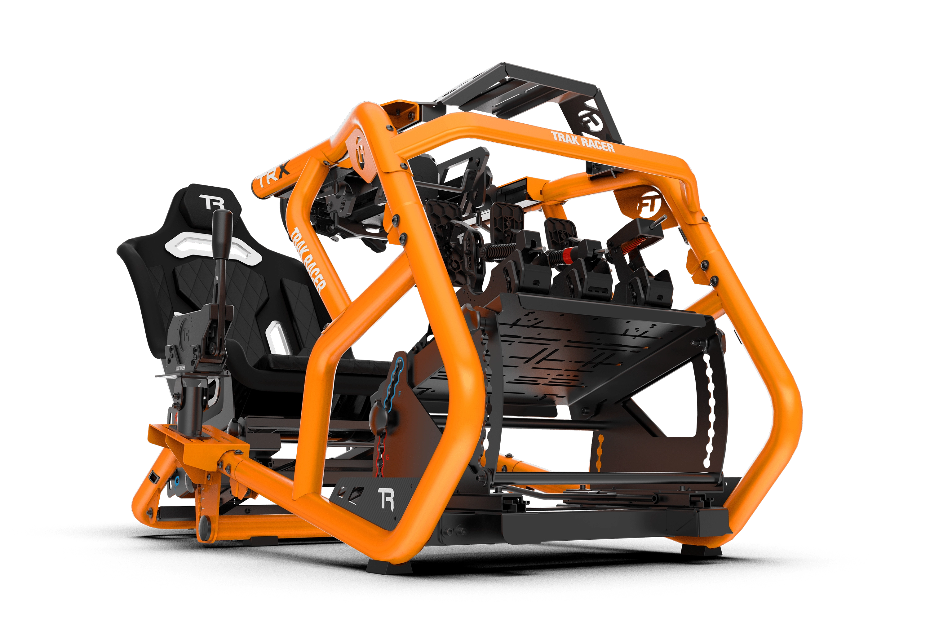 Trak Racer TRX V2 Cockpit Simulateur Orange Sunset