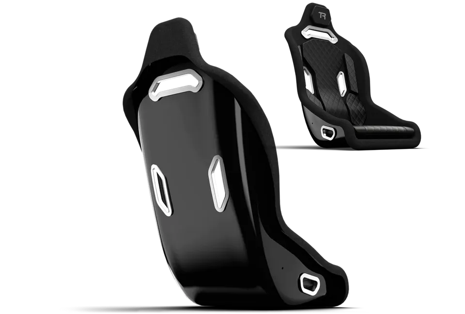 Trak Racer HSX Siège Baquet Fibre Noir Formule / GT