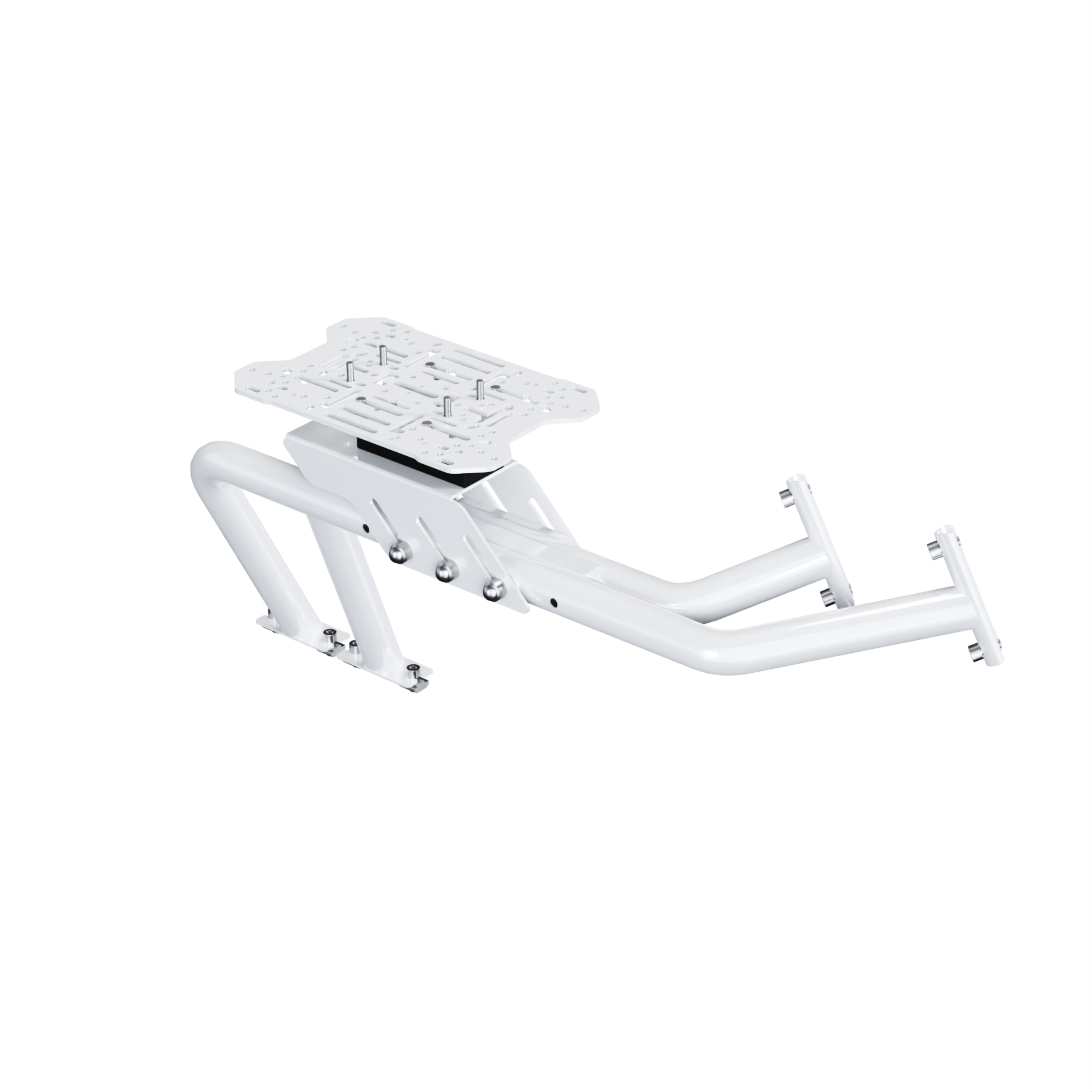 Oplite R8 Gear Shift Handbrake support blanc Fury acier