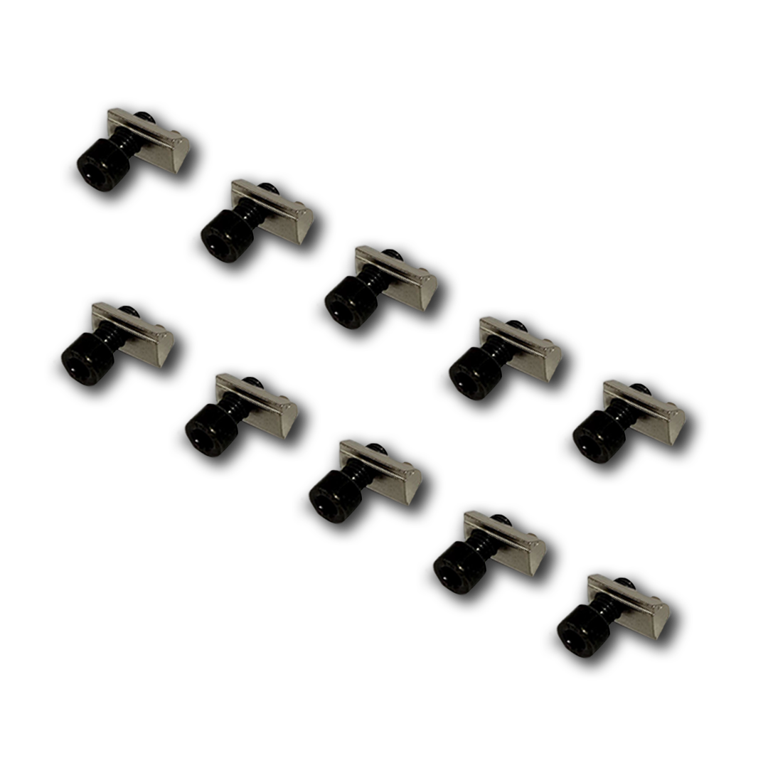Trak Racer TR80S Vis M8x16 + Écrou T 8mm - Lot de 10