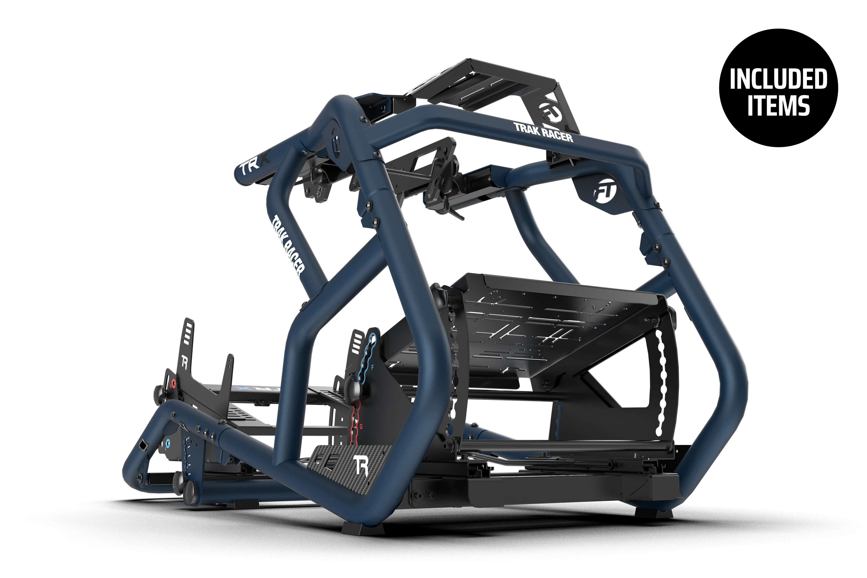 Trak Racer TRX V2 cockpit simulateur bleu Bull