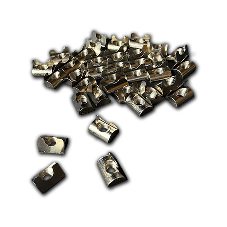 Trak Racer TR80S écrou en T M8 rainure 8 mm lot de 40