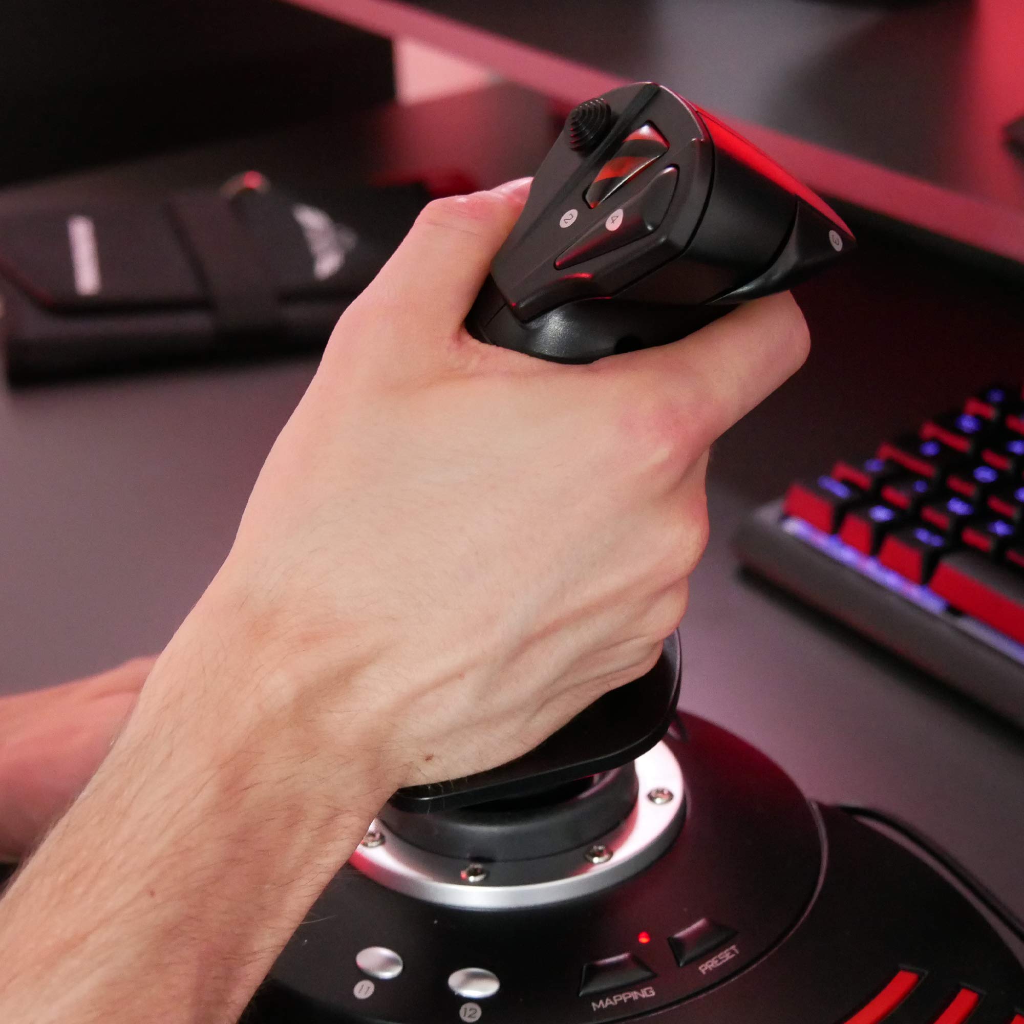 Thrustmaster T.Flight Hotas X Joystick + Manette Gaz PC