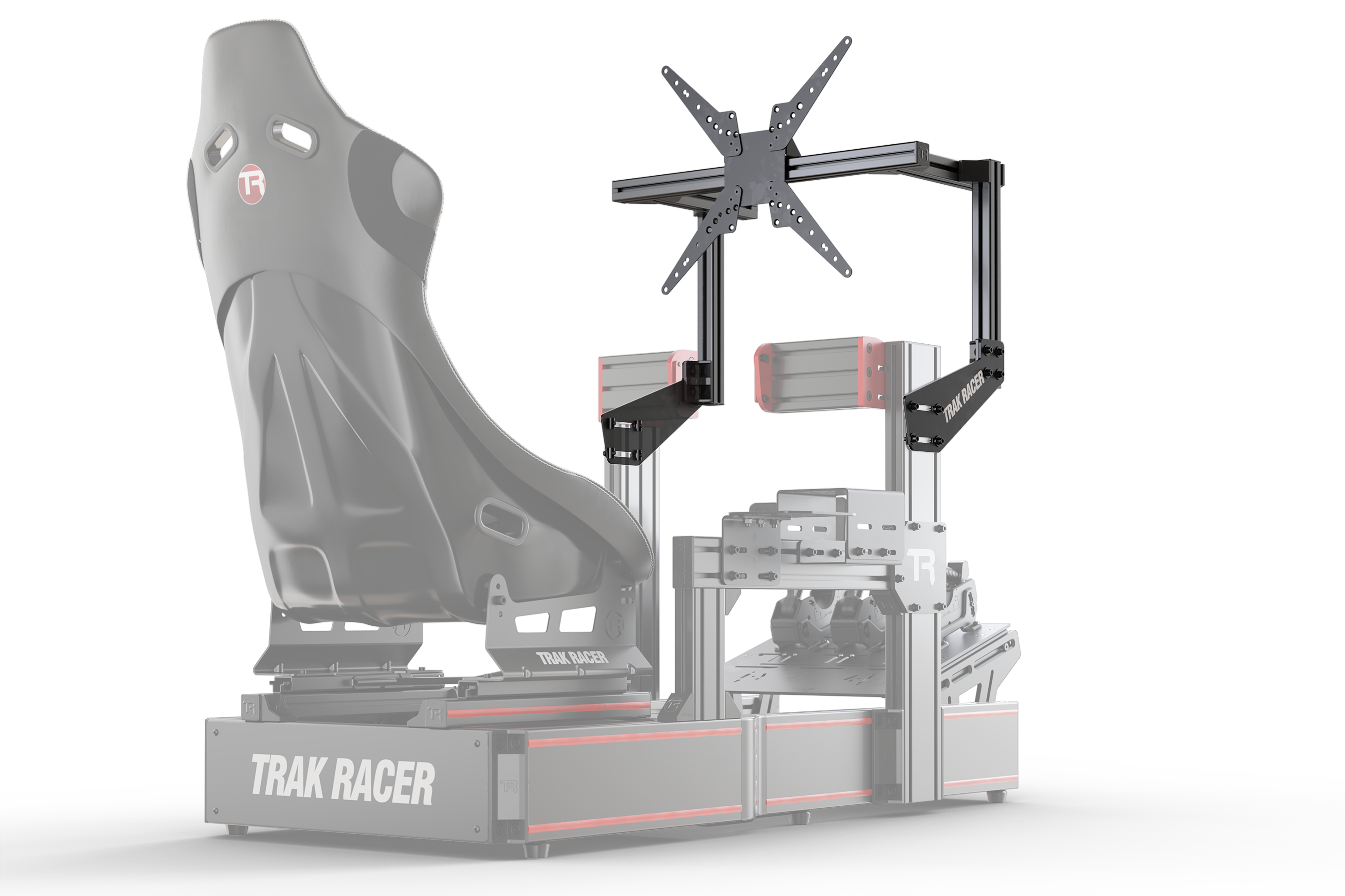 Trak Racer TR80S Support écran simple 60" intégré