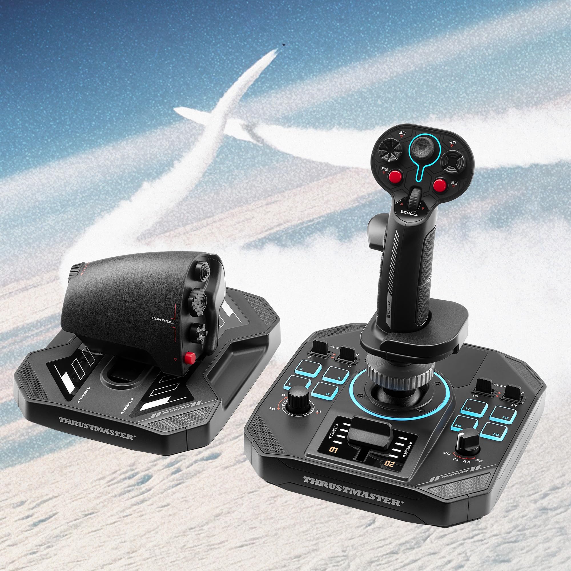 Thrustmaster Sol-R4 HOTAS Joystick Throttle PC